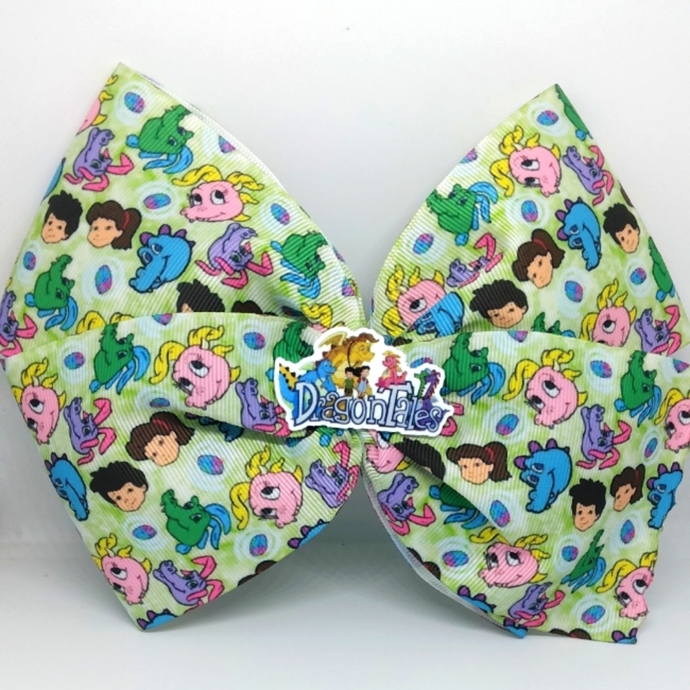 Dragontales hair bow